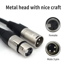 Load image into Gallery viewer, MR DJ CDMX10-3 10' DMX 3-Pin XLR Male to Female Pro Stage DJ Lighting DMX Cable
