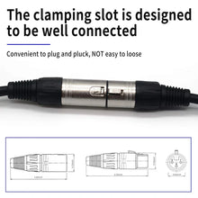 Load image into Gallery viewer, MR DJ CDMX10-3 10' DMX 3-Pin XLR Male to Female Pro Stage DJ Lighting DMX Cable