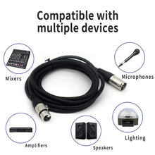 Load image into Gallery viewer, MR DJ CDMX10-3 10' DMX 3-Pin XLR Male to Female Pro Stage DJ Lighting DMX Cable