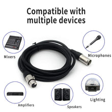 Load image into Gallery viewer, MR DJ CDMX10-3 10' DMX 3-Pin XLR Male to Female Pro Stage DJ Lighting DMX Cable