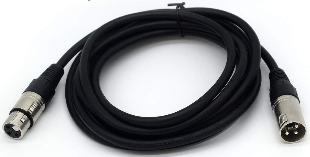MR DJ CDMX25-3 25' DMX 3-Pin XLR Male to Female Pro Stage DJ Lighting DMX Cable
