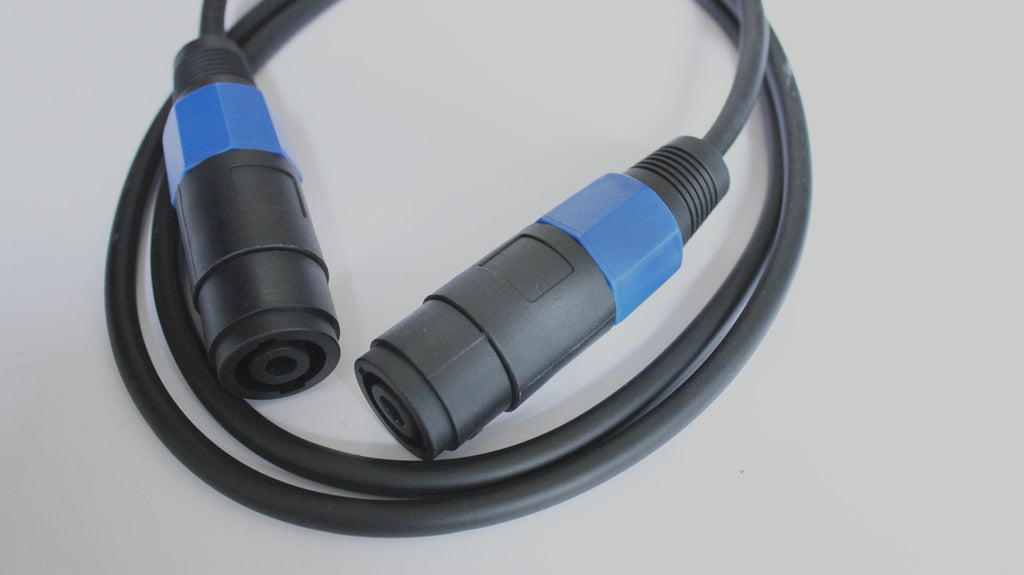 MR DJ CSFSF12 12 Feet PRO PA DJ Speakon Female to Speakon Female Speaker Cable