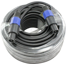 Load image into Gallery viewer, MR DJ CSMSM100 100 Feet PRO PA DJ Speakon Male to Speakon Male Speaker Cable