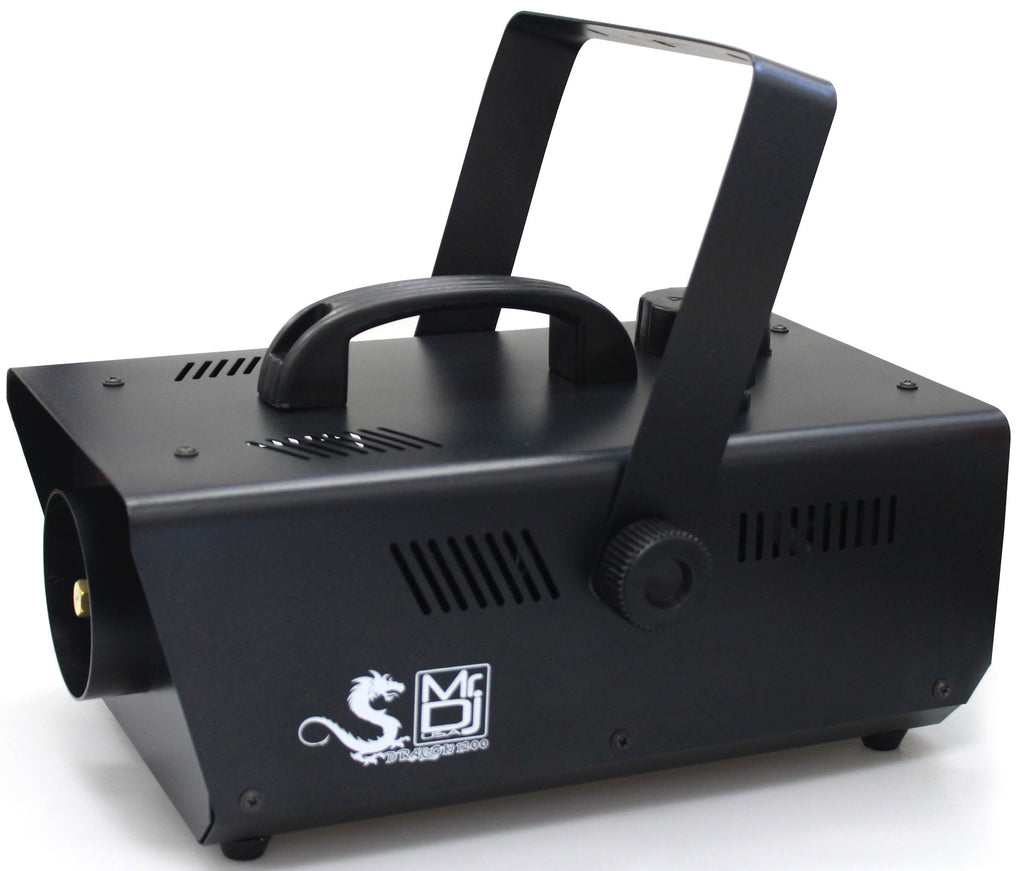 MR DJ DRAGON1200 1200W fog smoke machine with wire & wireless remote & fog fluid