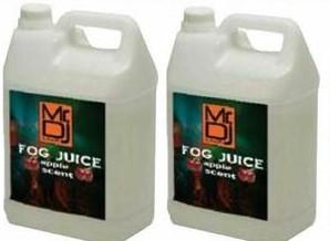 2 MR DJ Gallon Fog/Juice Fluid for Chauvet, ADJ, Machine Fog Juice Fluid Apple Scent Gallons of Fog/Smoke/Haze Machine