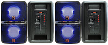 Load image into Gallery viewer, MR DJ GOPACK Dual 6.5" 1200W Portable Outdoor Bluetooth Speaker