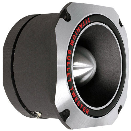 Absolute HDPRO-5000 7"X7" diameter, 3'' diaphragm 1000W Die-Cast Aluminum Titanium Super Tweeter