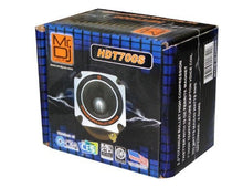 Load image into Gallery viewer, Mr. Dj HDT700S 3.5-Inch Titanium Bullet High Compression Tweeter for Car, Van, ATV, UTV, Marine, Boat, Motorcycle, Motorsports, and Competition
