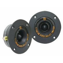 Load image into Gallery viewer, MR DJ HDT800B Pair 4" Speaker Size 400W Aluminum Titanium Bullet Super Tweeter