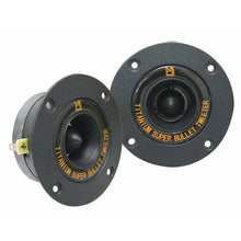 Load image into Gallery viewer, MR DJ HDT800B Pair 4" Speaker Size 400 Watt High Compression Aluminum Titanium Bullet Super Tweeter