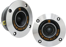 Load image into Gallery viewer, Pair 4" Speaker Size 400 Watt High Compression Aluminum Titanium Bullet Super Tweeter