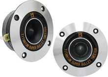 Load image into Gallery viewer, MR DJ HDT800S Pair 4" Speaker Size 400 Watt High Compression Aluminum Titanium Bullet Super Tweeter