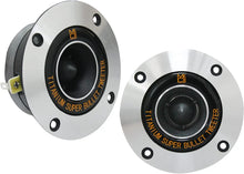 Load image into Gallery viewer, MR DJ HDT800S Pair 4" Speaker Size 400W Aluminum Titanium Bullet Super Tweeter