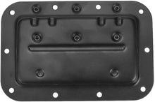 Load image into Gallery viewer, 2 MR DJ HR100B Spring Loaded Recessed Handle Spring Loaded Recessed Heavy Duty Black Flight Case Speaker Cabinet Handle