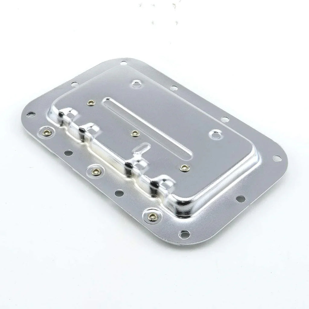 2 MR DJ HR100C Spring Loaded Recesses Handle Medium Spring Loaded Recessed Heavy Duty Chrome Flight Case Speaker Cabinet Road Case Handle