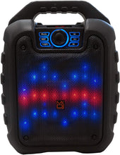 Load image into Gallery viewer, MR. DJ DISCO 5.25" portable speaker w/ Bluetooth rechargeable battery &amp; led light