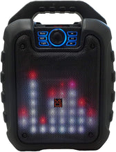 Load image into Gallery viewer, MR. DJ DISCO 5.25" portable speaker w/ Bluetooth rechargeable battery &amp; led light