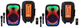 2 MR DJ FLAME3500LED PRO Portable 15
