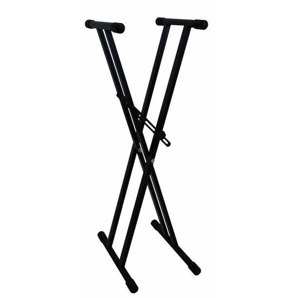 Mr. Dj USA KS350 Adjustable Metal Keyboard Electronic Piano X Stand Standard Rack