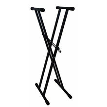 Load image into Gallery viewer, Mr. Dj USA KS350 Adjustable Metal Keyboard Electronic Piano X Stand Standard Rack