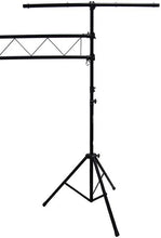 Load image into Gallery viewer, MR DJ LS560 10FT Portable PRO Audio PA DJ Lightweight Aluminum Lighting Truss + 4 MEGA354 SlimPAR 54 Low Profile RGB LED Par