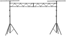 Load image into Gallery viewer, MR DJ LS560 10FT Portable PRO Audio PA DJ Lightweight Aluminum Lighting Truss + 4 MEGA354 SlimPAR 54 Low Profile RGB LED Par