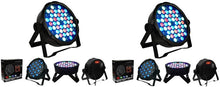 Load image into Gallery viewer, MR DJ LS100 Stand &amp; 2 MEGA354 Slim Disco DJ Party Club Stage Show Lighting Flat Par Wash Lighting