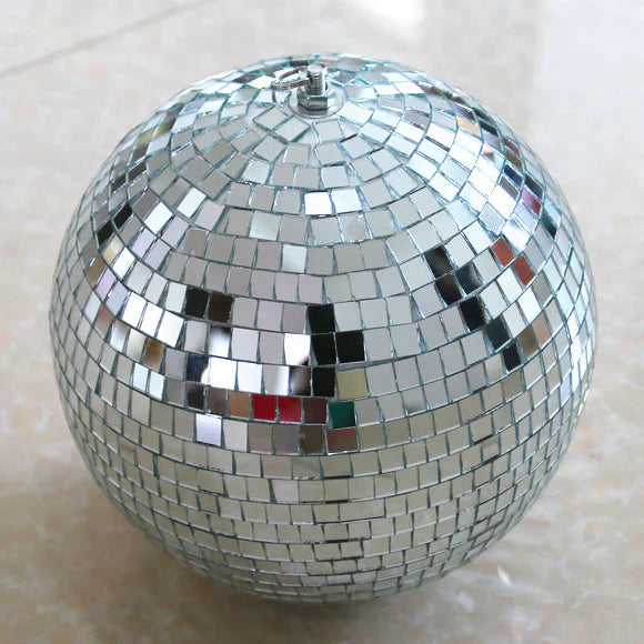 MR DJ MB20 20" mirror ball covered in 1/4-inch mirrored glass + Motor