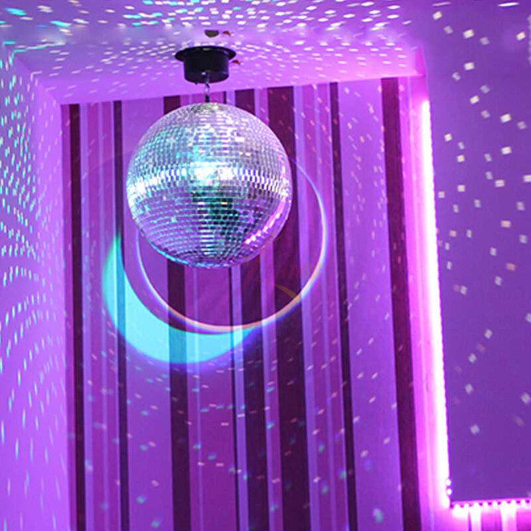 MR DJ USA MB24 24" Professional Mirror Ball Kit with Rotating Motor