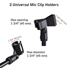 Load image into Gallery viewer, MR DJ MS500 Universal Heavy-Duty Tripod Microphone Stand