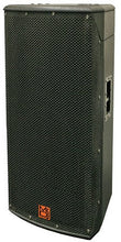Load image into Gallery viewer, MR DJ PRO12000 Professional series PA DJ passive speaker 3-way, dual 15" woofer