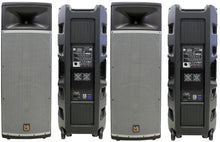 Load image into Gallery viewer, 2 MR DJ PRO215BT PA DJ Dual 15” Full-Range Powered/Active Multipurpose Loudspeaker