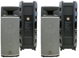 2 MR DJ PRO215S Professional PRO PA DJ Dual 15