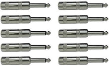 Load image into Gallery viewer, 5 Pair MR DJ QMH10 Large Barrel 6.35mm 1/4" Male Mono TS Head Cable Mount Connector