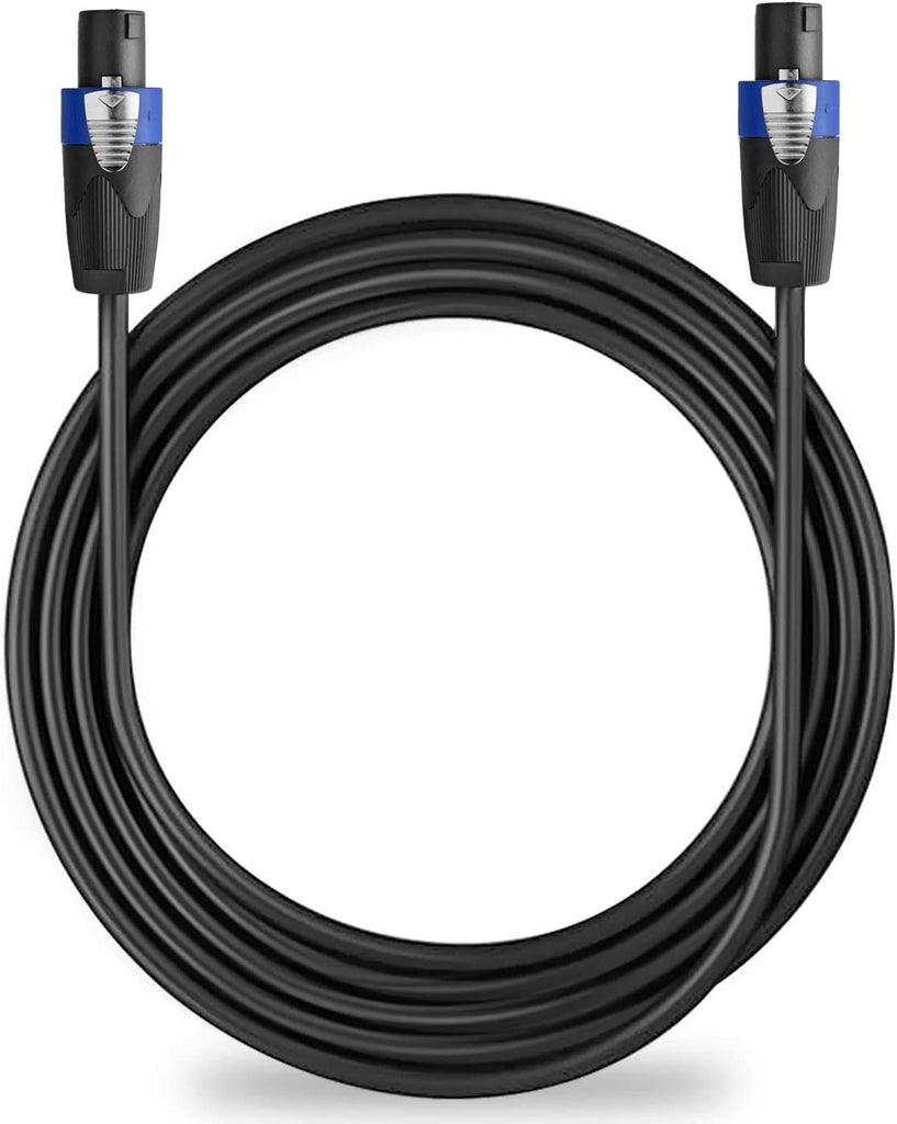 Absolute ACSMSM100 100 Feet Speakon Male to Speakon Male Speaker Cable