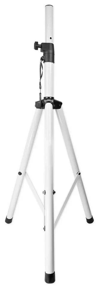 MR DJ SS350W Universal White Folding Tripod PRO PA DJ On Stage Speaker Stand