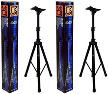 Load image into Gallery viewer, 2 MR DJ SS450B Universal Folding Tripod PRO PA DJ Home On Stage Speaker Stand