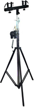 Load image into Gallery viewer, MR DJ ST200 &amp; SBB260 Pro Lighting 12 Foot Crank Light Stand &amp; Square Truss T-Bar Adapter