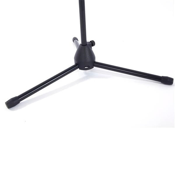 MR DJ MS600PKG 2 Universal Adjustable Tripod Microphone Stands Table Boom Stage with Mic Holder Clips & Carry Bag