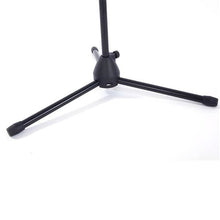 Load image into Gallery viewer, MR DJ MS600PKG 2 Universal Adjustable Tripod Microphone Stands Table Boom Stage with Mic Holder Clips &amp; Carry Bag