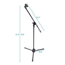Load image into Gallery viewer, MR DJ MS500 Universal Heavy-Duty Tripod Microphone Stand