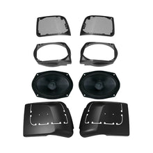 Load image into Gallery viewer, Diamond Audio MSHXM69F2BKLK Cut In Speaker Lid Kit with HXM69F2BK (2Ω)