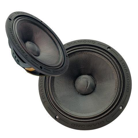 Diamond Audio MSMB82NEO 8" Neodymium 2 Ohm Mid Bass Speaker