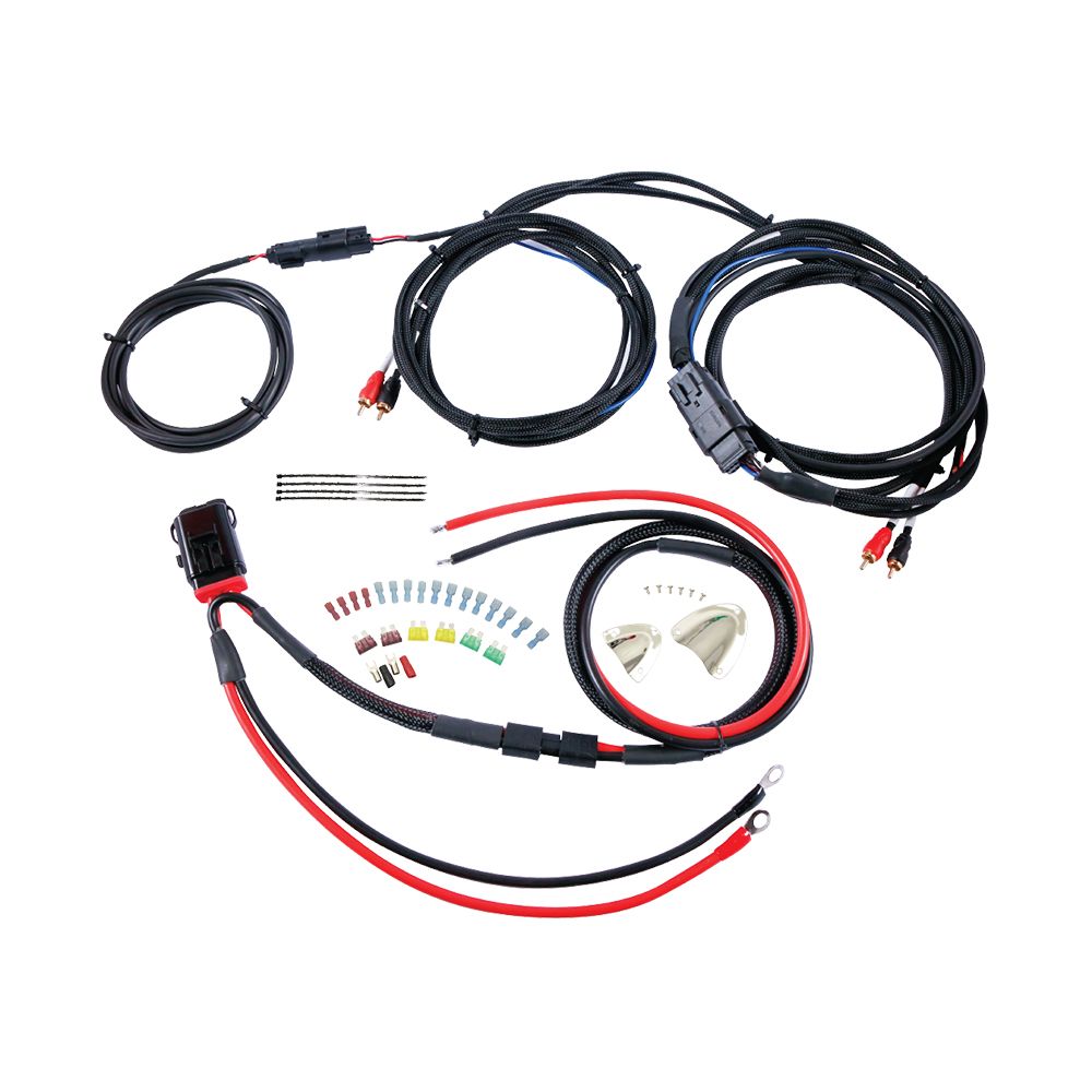 Diamond Audio MSHR2 Harley Davidson Specific 2-Ch Audio Wiring Kit (All Harley Baggers 1998-2019)