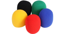 Load image into Gallery viewer, MR DJ SPONGE-C5 5 PCS 5 Color Microphone Sponge Foam Microphone Covers Handheld