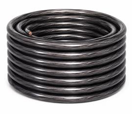 DC Sound DKIT025BKBL 0 Gauge 50' Black/Blue Power/Ground Wire Amplifier Amp Kit