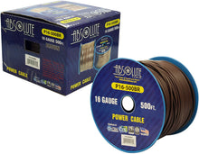 Load image into Gallery viewer, Absolute USA P16-500BR 16 Gauge 500FT Primary Power &amp; Remote Wire – Brown