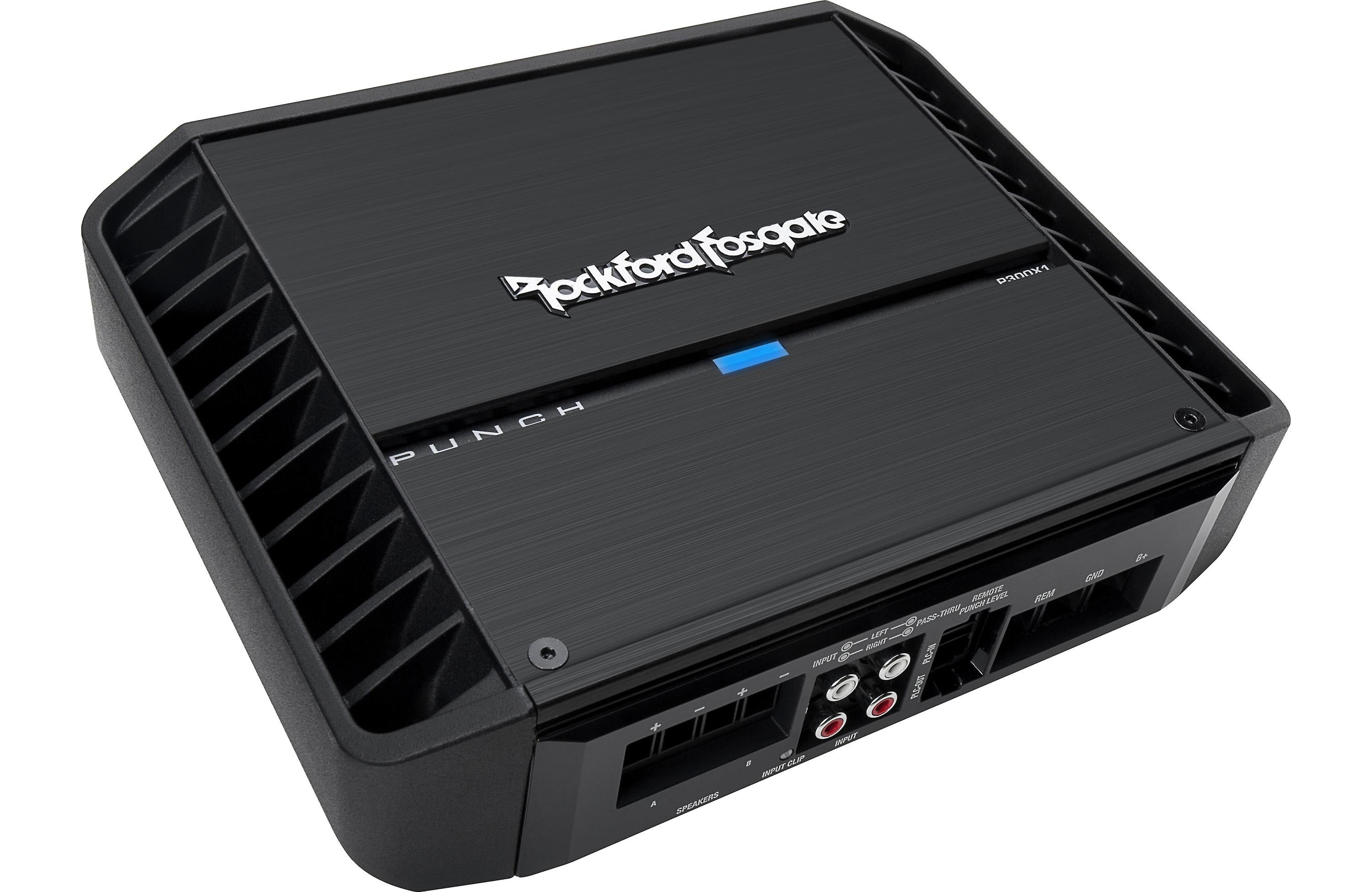 Rockford Fosgate Punch P300X1 Mono amplifier 300 watts RMS x 1 at 2 ohms