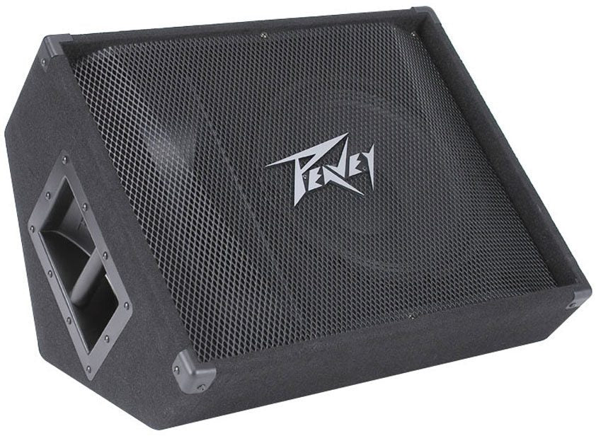 2 Peavey PV 12M Pro Passive 12" Stage Monitor Speaker