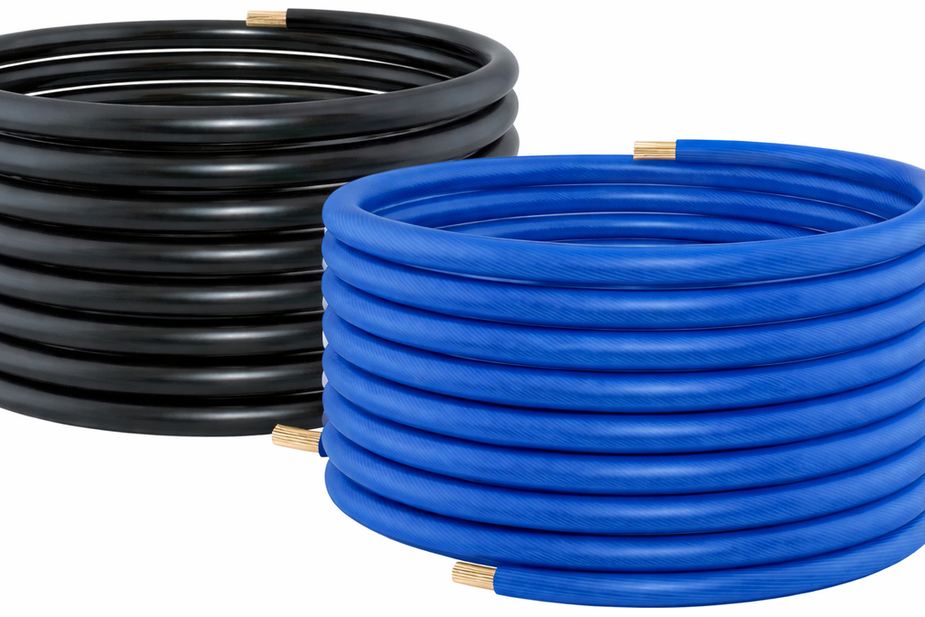 Absolute P4-25BB 50 Feet 25' Blue 25' Black 4 Gauge Power Wire